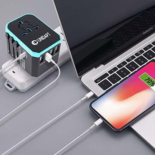 Adaptador De Corriente Usb Universal Para Viajes - Unidapt
