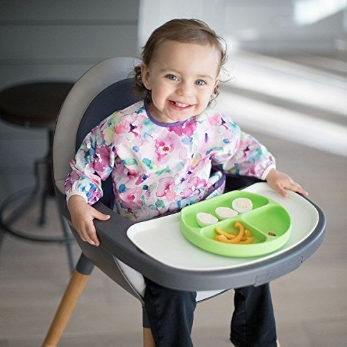 Babero Con Mangas Bumkins /babero Para Bebés /babero /bata