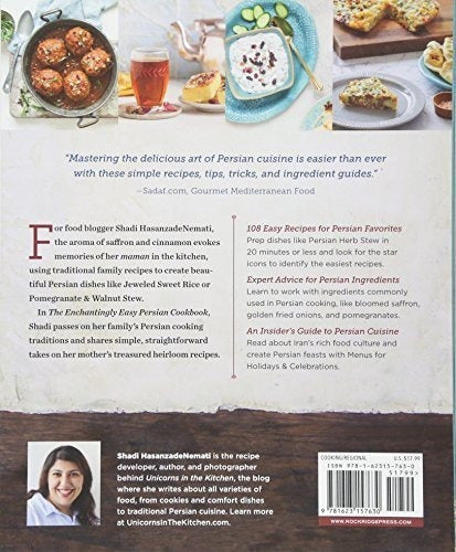 El Libro De Cocina Persa Enchantingly Easy: 100 Recetas