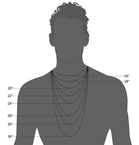 Collar Kooljewelry De Cadena De Cuerda Para Hombre O Mujer