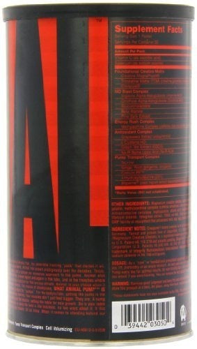 Universal Nutrition Animal Pump Preentrenamiento Óxido