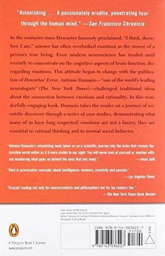 El Error De Descartes La Emoción La Razón Y El Cerebro