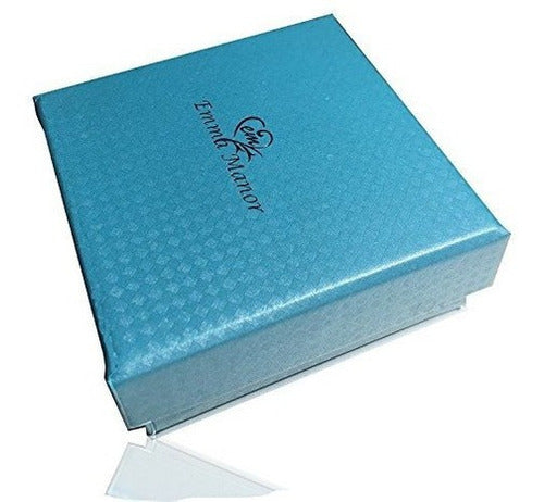 Sephla, Chapado En Oro, Plata De Ley 925, 4 Puntas, 7 Mm