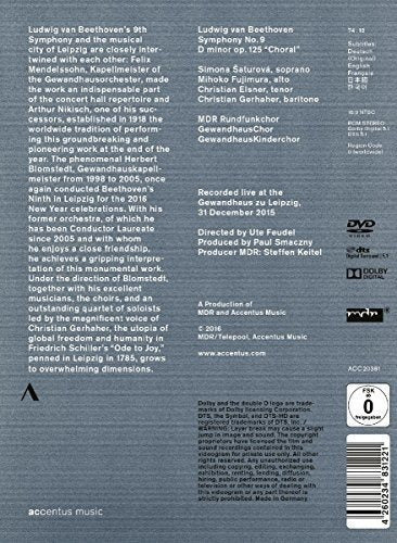 DVD Beethoven Sinfonía No 9