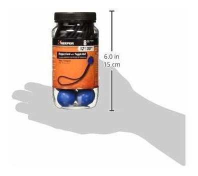 Bungee de bola de palanca de 12 , tarro de 8 piezas