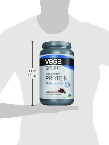 Proteína en polvo Vega Sport Chocolate 19 Porciones, 29.5 oz