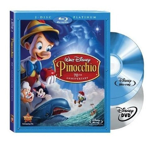 Pinocho (combo De Blu-ray / dvd De Blu-ray De La Edición De