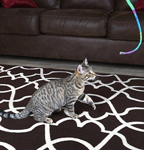 Cinta de tela colorida Juguete de ejercicio flexible seguro