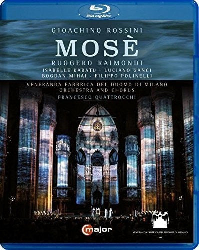 pelicula en blu ray de Rossini Mose
