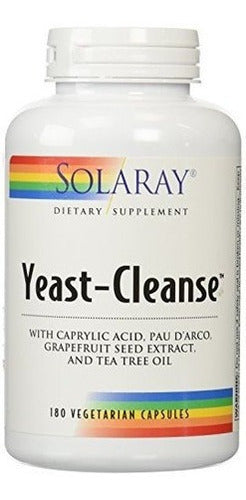 Limpieza De Levadura, 180 Cápsulas