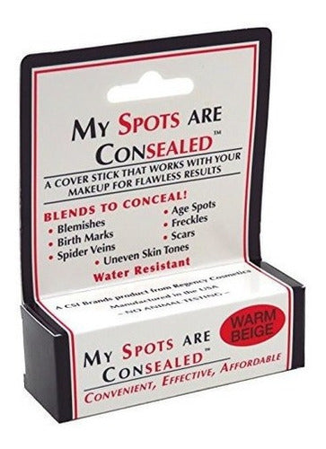 Mis Manchas Están Selladas  Beige Cálido