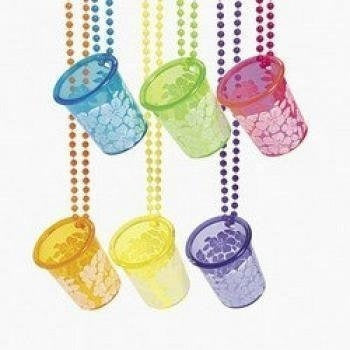 Collar De Perlas De Vidrio para fiestas