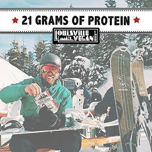 Louisville Vegan Jerky - Pimienta Negra Ahumada