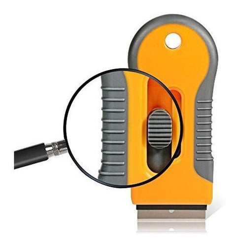 Cuchillo de utilidad para quitar pegantinas + 10 hojillas