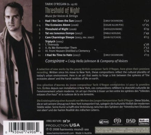 Tarik O'regan: Umbral De La Noche