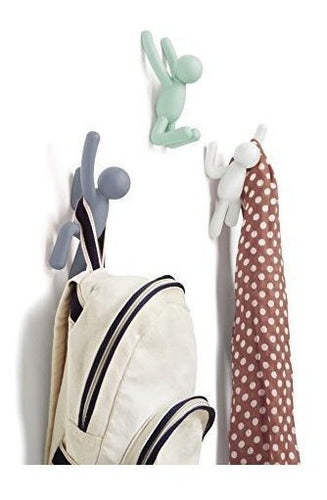 Ganchos decorativos de pared para colgar abrigos