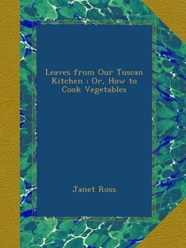libro de Hojas De Nuestra Cocina Toscana