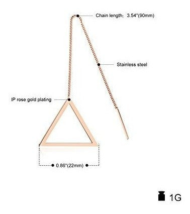 Arete de gota para las mujeres niñas