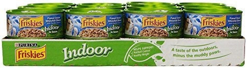 Purina Friskies Cena Cubierta De Pescado Blanco Del Océano