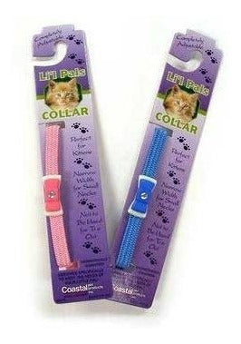 Collar De Gatito Ajustable Con Arco Y Campana 5/16