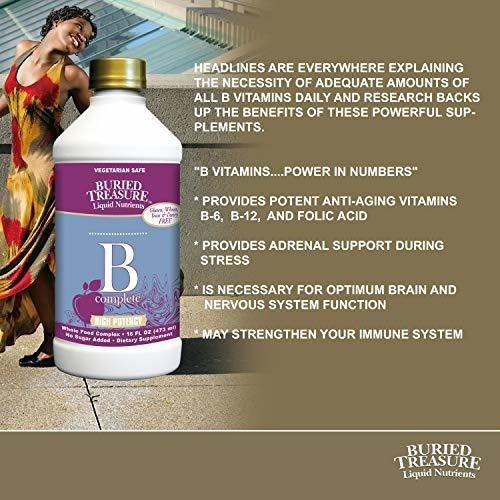Buried Treasure B Completo Suplemento Líquido De Soporte