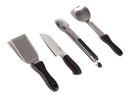 Cuchillo santoku de acero inoxidable