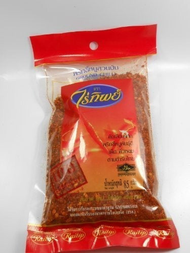 Raitip Chili De Tierra Para La Cocina Tailandesa 85g.