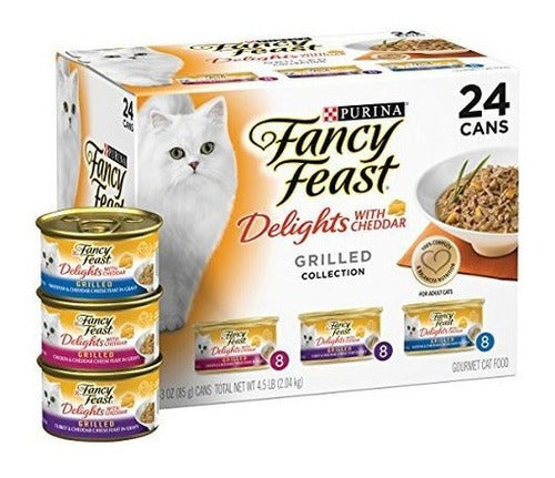 Purina Fancy Feast Se Deleita Con El Paquete Variado