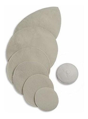 Almohadillas De Lactancia De Lana Merino Orgánica Lanacare,