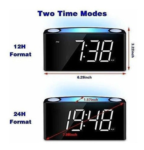 Reloj despertador digital para el hogar