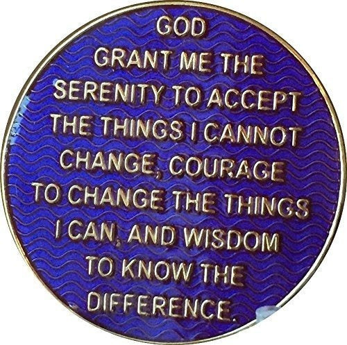 2 Meses De Medallón Aa Reflex, Chapado En Oro Púrpura