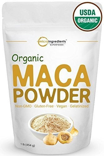 Maca Orgánico Peruano Puro, 1 Libra, Gelatinizado