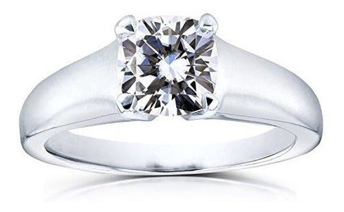 Classic Solitario Anillo 1 1/10 Ctw 14k Oro