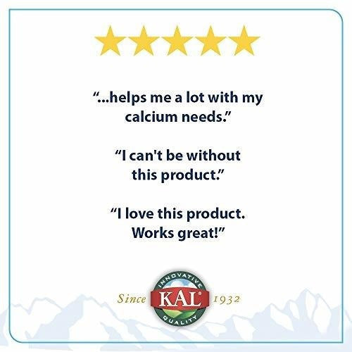 Tabletas Kal Calcium Plus 1000 mg 200 unidades