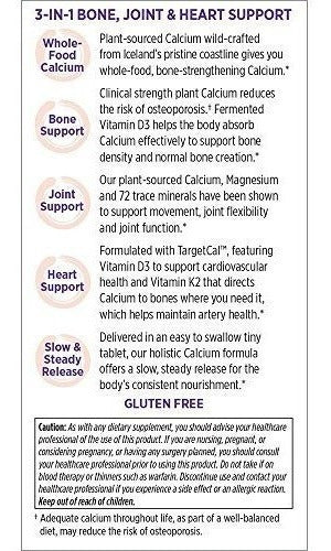 New Chapter Suplemento De Calcio Con Vitamina K2 + D3 -