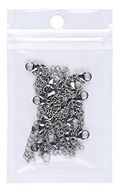 D-buy Cadena De Extensión De Pulsera De Collar De Acero