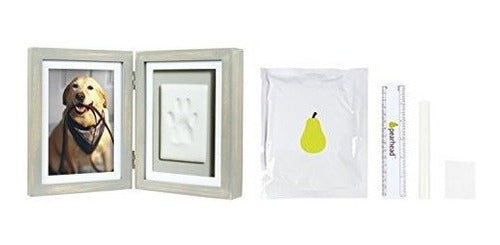 Recuerdo Pearhead Marco De Escritorio De Madera Envejecida