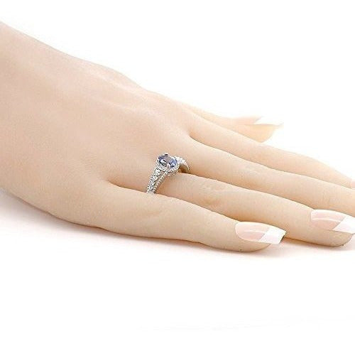 Anillo De Mujer De Plata Esterlina 925