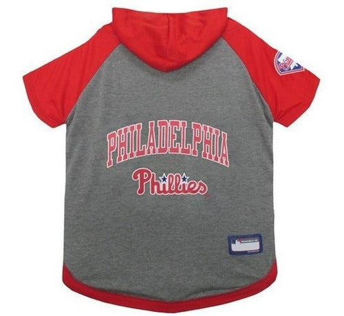 Mlb Philadelphia Phillies Hoodie Para Perros Y Gatos