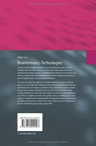 libro Tecnologías bioinformáticas