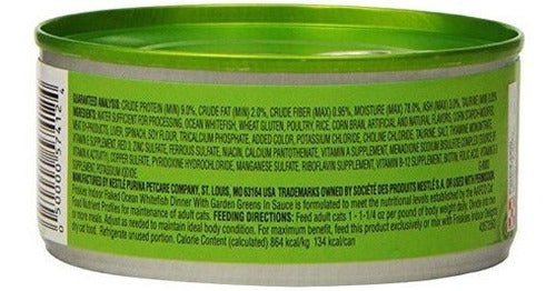 Purina Friskies Cena Cubierta De Pescado Blanco Del Océano