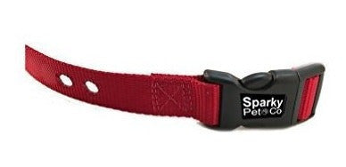 Collar de perrode nailon de 0.7 in con 2 agujeros