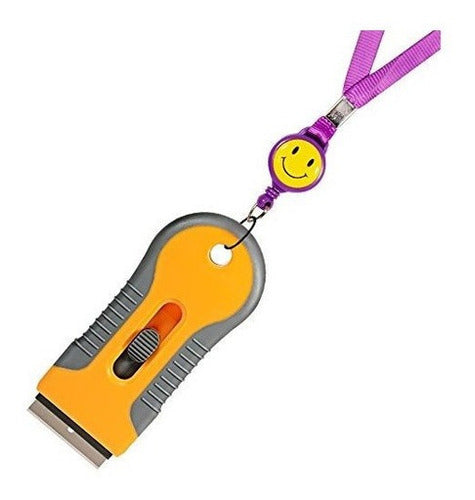 Cuchillo de utilidad para quitar pegantinas + 10 hojillas