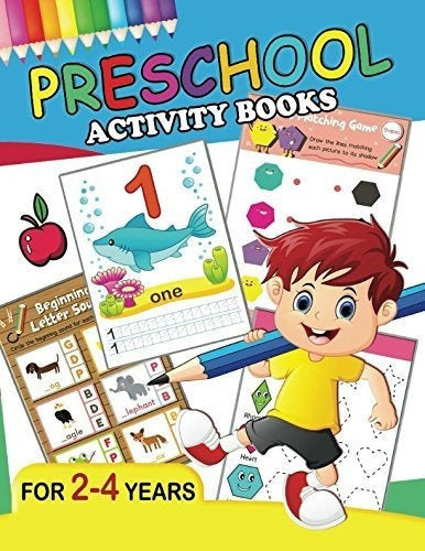 Libros De Actividades Para Niños En Edad Preescolar: Libro
