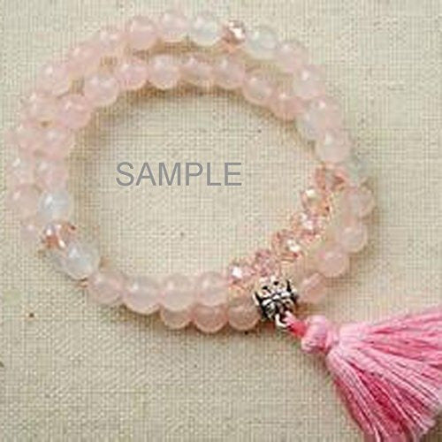 Granos De Cuarzo Rosa Para Hacer Joyas Piedras Preciosas