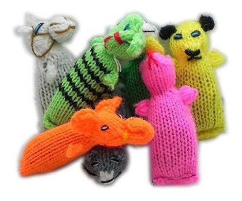 Juguete Para Gatos De Lana Tejida A Mano Barn Yarn Con