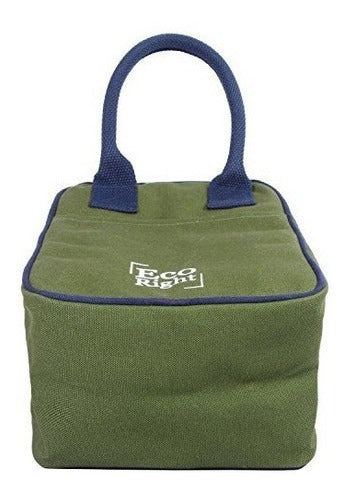 Bolsa De Asas Para El Almuerzo Ecoright Lona De Algodón
