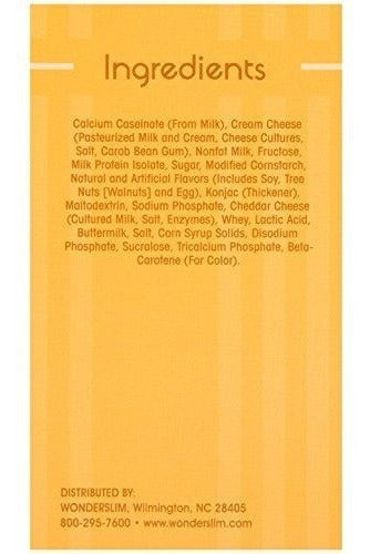 Pastel De Queso Cremoso Alta En Proteínas Y Bajo