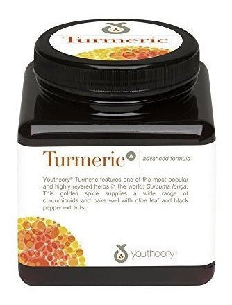 Cúrcuma Youtheory Advanced Con Pimienta Negra (bioperina),