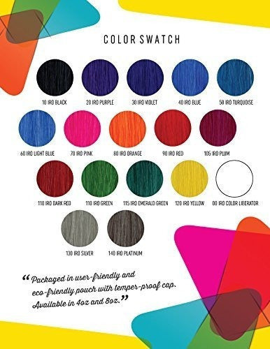 Color de cabello semipermanente natural